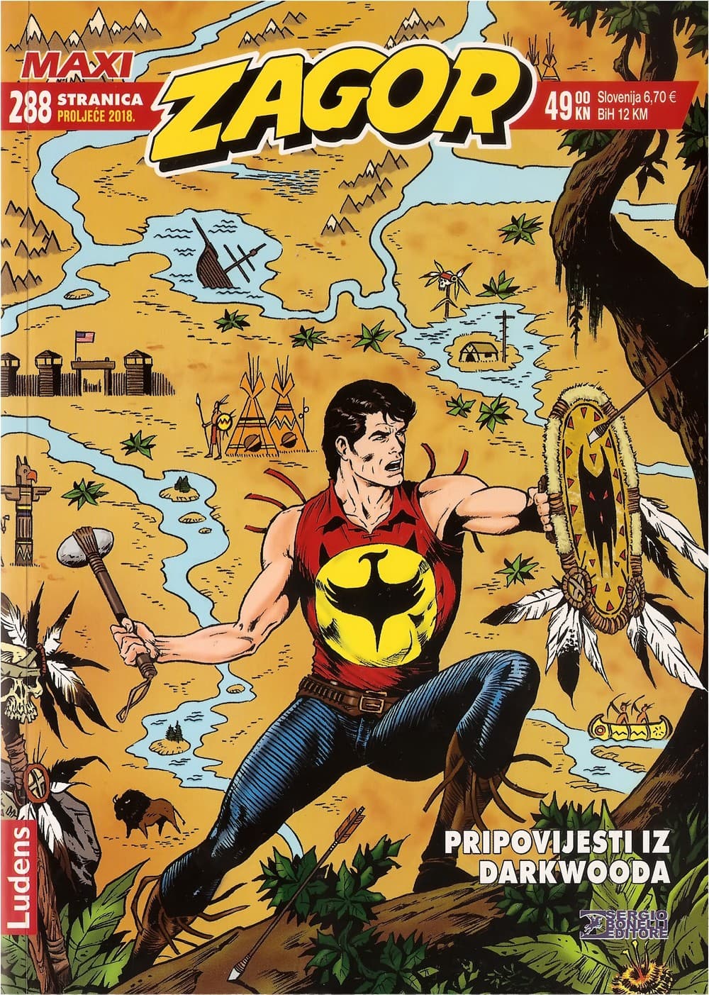 Ludens - Maxi Zagor Proljeće 2018 (Zagor Maxi br. 31)
