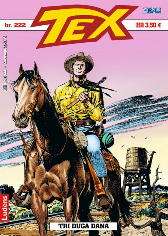 Naslovnica: Tex Willer br. 222