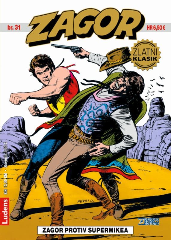 Naslovnica: Zagor Zlatni klasik br. 31