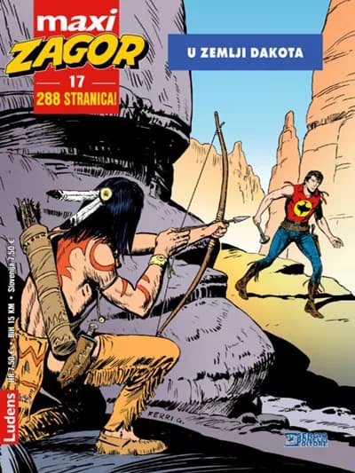 Naslovnica: Ludens - Maxi Zagor br. 17