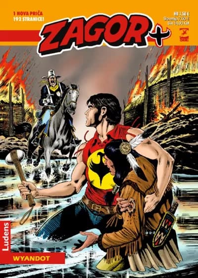 Naslovnica: Zagor Novele iz Darkwooda br. 16
