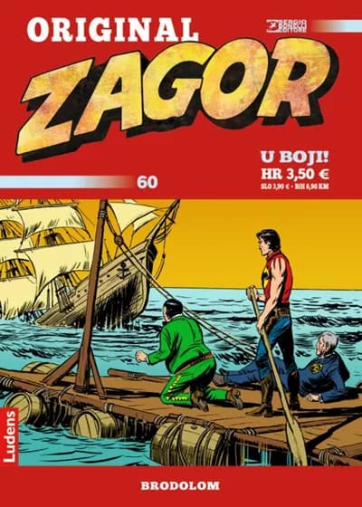 Naslovnica: Original Zagor br. 60