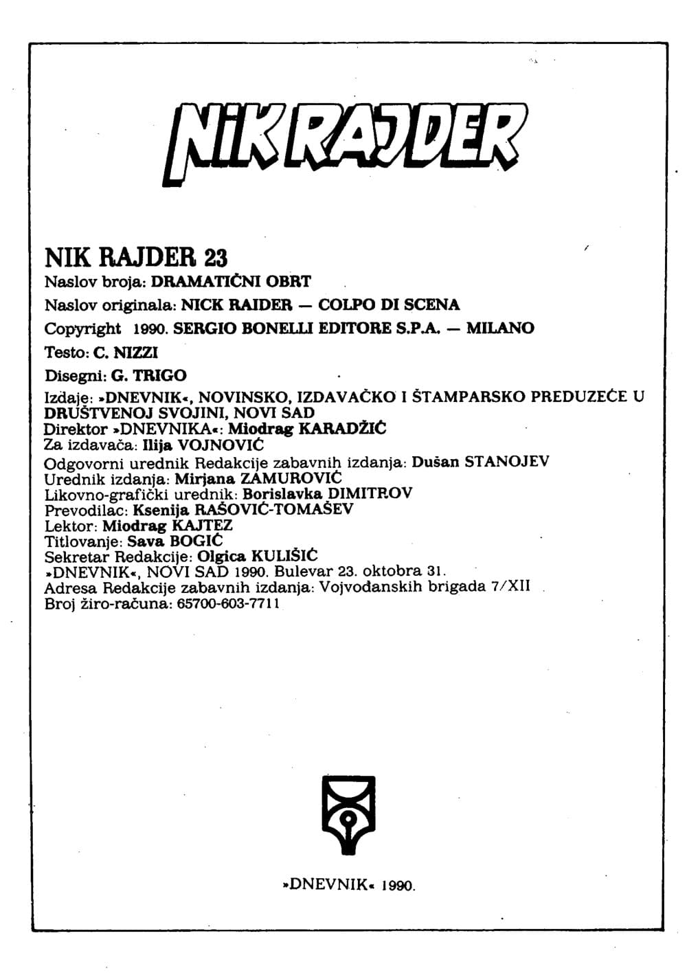 Nick Raider br. 23 – slika 2