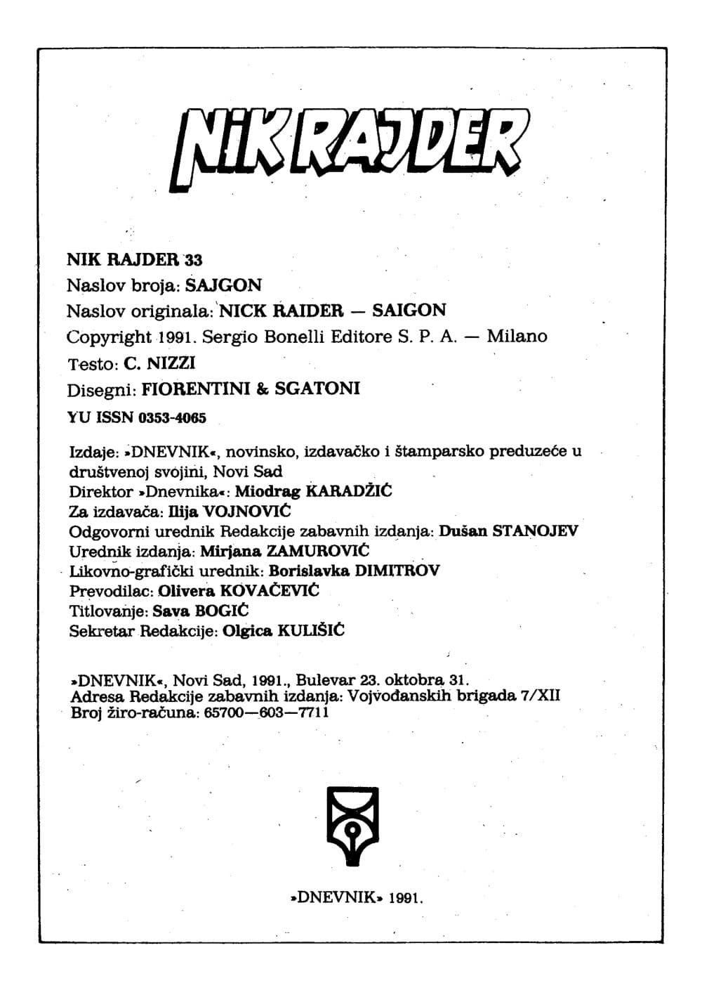 Nick Raider br. 33 – slika 2